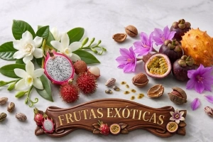 Frutas exóticas: Tipos, Origen y Beneficios Saludables.